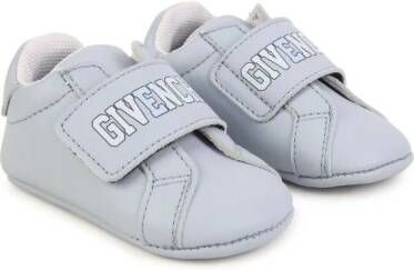 Givenchy Kids Sneakers met klittenband Blauw