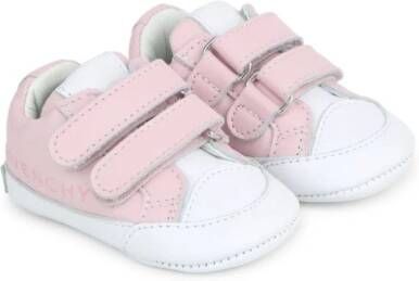 Givenchy Kids Sneakers met klittenband Roze