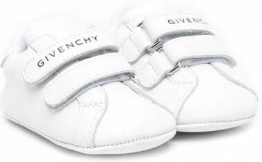 Givenchy Kids Sneakers met klittenband Wit