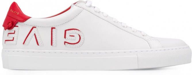 Givenchy Low-top sneakers met logo Wit