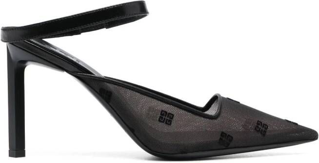 Givenchy Sandalen met geborduurd logo Zwart