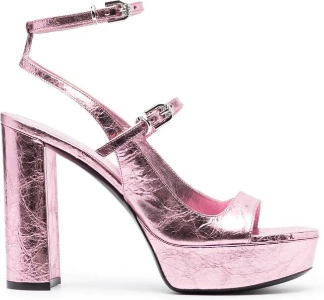 Givenchy Sandalen met plateauzool Roze