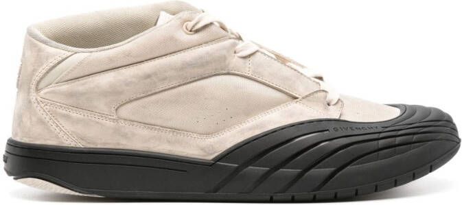 Givenchy Skate gerafelde sneakers Beige