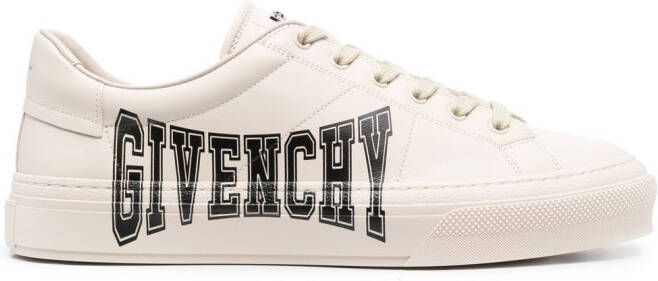 Givenchy Sneakers met logoprint Beige