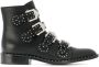 Givenchy studs buckled boots Zwart - Thumbnail 1