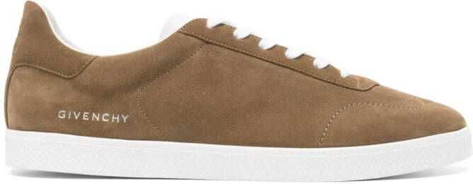 Givenchy Town suède sneakers Bruin