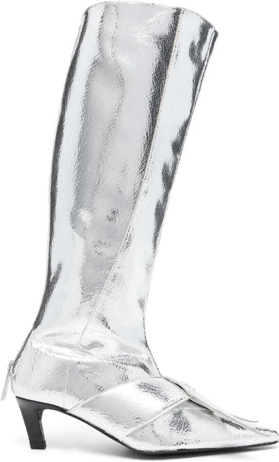 GmbH 60 mm Zina laarzen Zilver