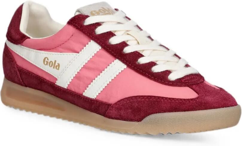 Gola Firefly sneakers met suède vlakken Roze - Foto 2