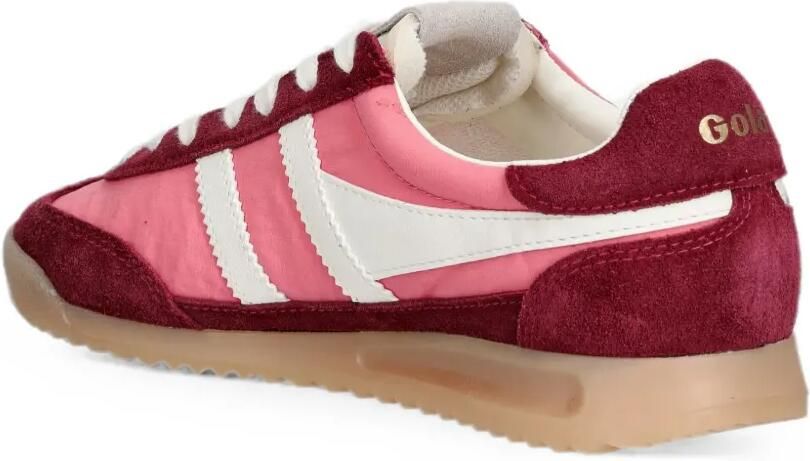 Gola Firefly sneakers met suède vlakken Roze - Foto 3