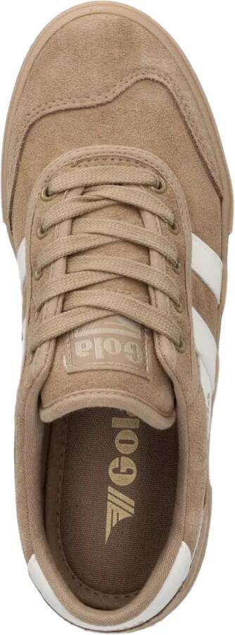 Gola Sneakers met suède vlakken Beige - Foto 4