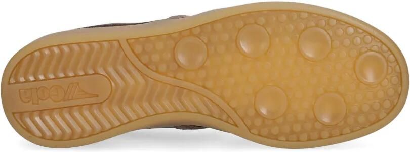 Gola Sneakers met suède vlakken en logo-print Beige - Foto 4