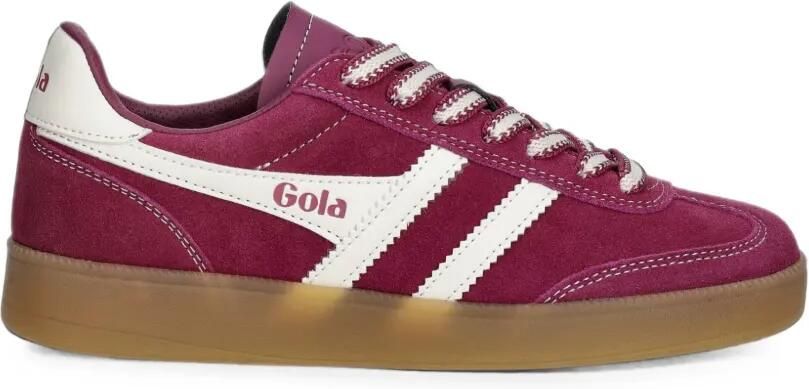Gola Sneakers met suède vlakken Paars