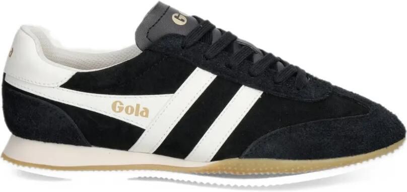 Gola Sprinter sneakers met suède vlakken Zwart