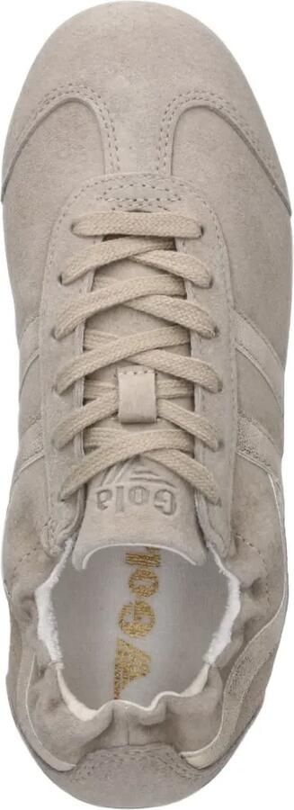 Gola Suède sneakers met metallic streep Beige - Foto 4