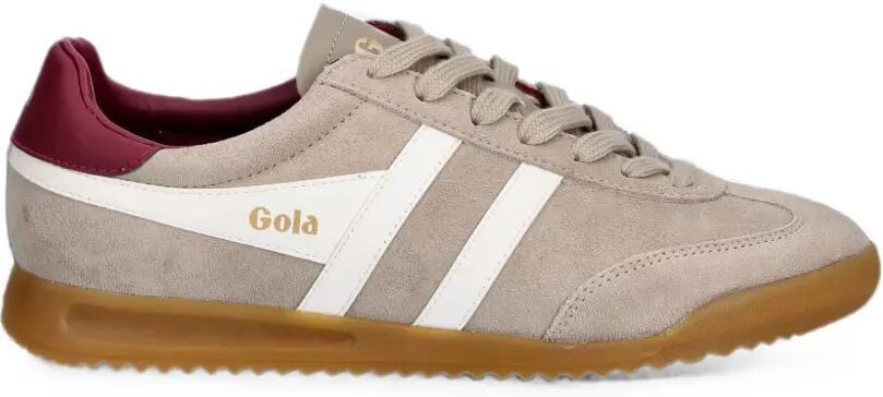 Gola Torpedo sneakers met vlakken en logo-print Beige