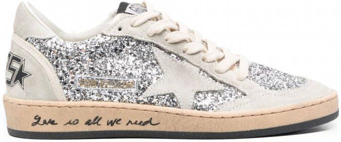 Golden Goose Ball-Star low-top sneakers Beige