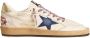 Golden Goose Ballstar leren sneakers Beige - Thumbnail 1