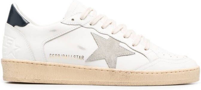 Golden Goose Ball Star leren sneakers Wit