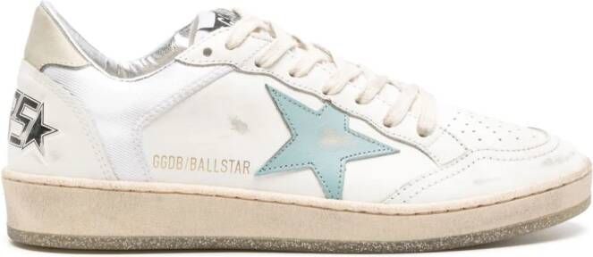 Golden Goose Ball Star leren sneakers Wit