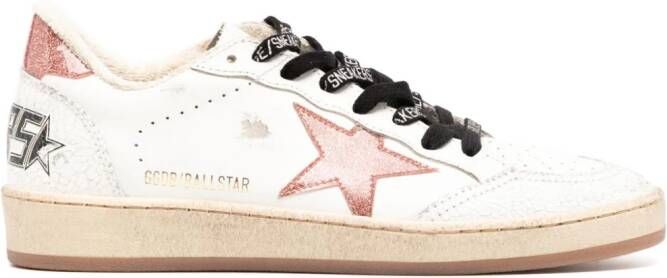 Golden Goose Ball Star leren sneakers Wit