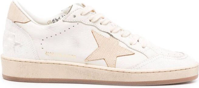 Golden Goose Ball Star leren sneakers Beige