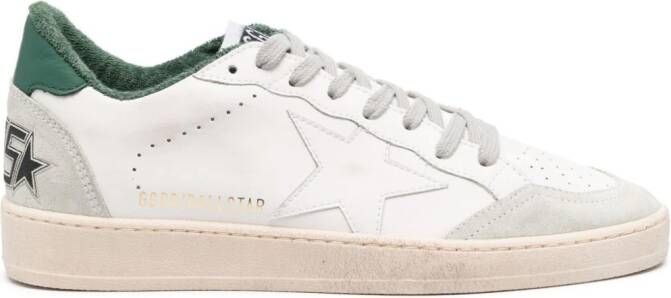 Golden Goose Ball Star leren sneakers Groen