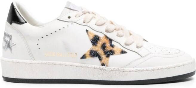 Golden Goose Ball Star leren sneakers Wit