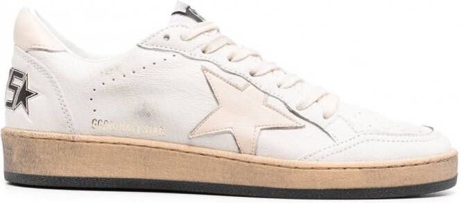 Golden Goose Ball Star low-top sneakers Wit