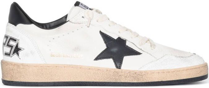 Golden Goose Ball Star low-top sneakers Wit