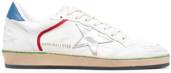 Golden Goose Ball Star low-top sneakers Wit