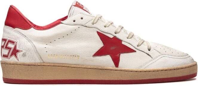 Golden Goose Ball Star low-top sneakers Wit