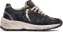 Golden Goose Dad-Star chunky suède sneakers Blauw - Thumbnail 1