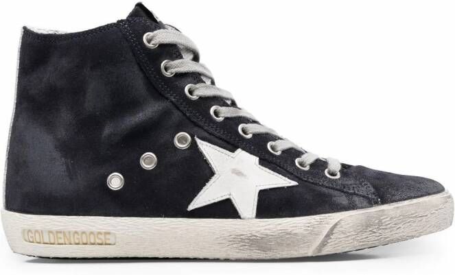 Golden Goose Francy high-top sneakers Blauw