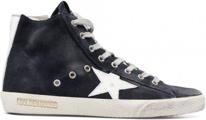 Golden Goose Francy high-top sneakers Blauw