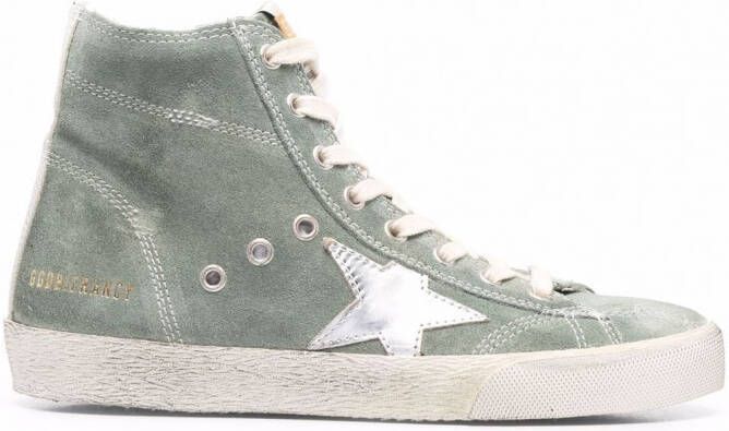 Golden Goose Francy high-top sneakers Groen