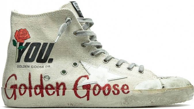 Golden Goose Francy high-top sneakers Beige