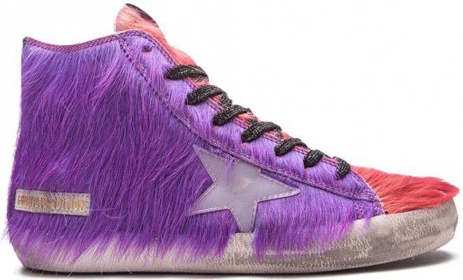 Golden Goose Francy high-top sneakers Paars