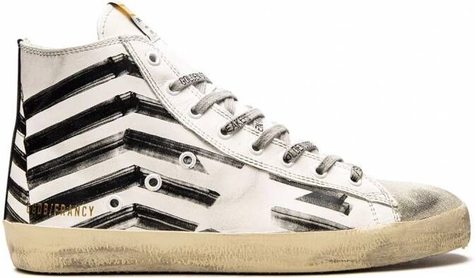 Golden Goose Francy high-top sneakers Wit