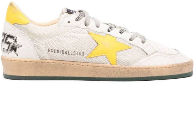 Golden Goose Ball Star leren sneakers Beige