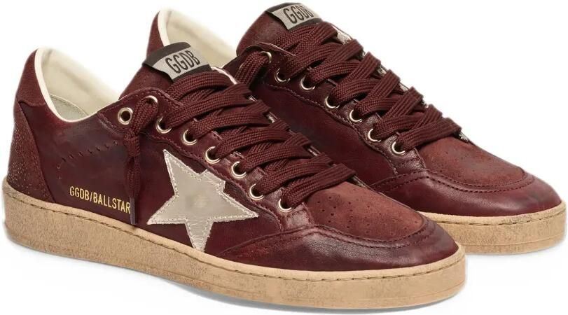 Golden Goose Ball Star crystal-embellished sneakers Rood - Foto 4