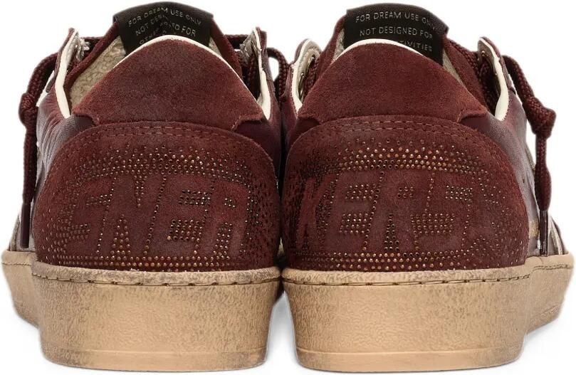 Golden Goose Ball Star crystal-embellished sneakers Rood - Foto 3