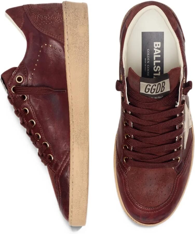 Golden Goose Ball Star crystal-embellished sneakers Rood - Foto 2