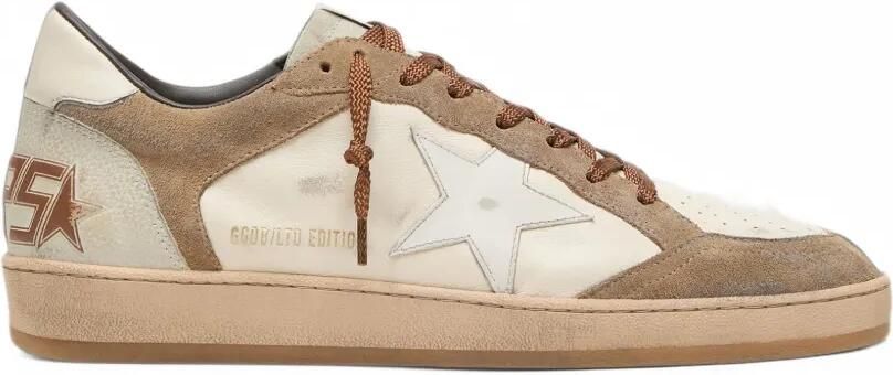 Golden Goose Ball Star leather sneakers Beige