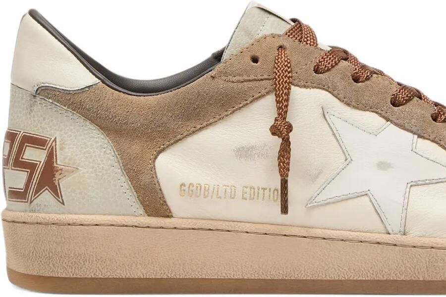 Golden Goose Ball Star leather sneakers Beige - Foto 3
