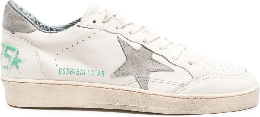 Golden Goose Ball Star leren sneakers Beige