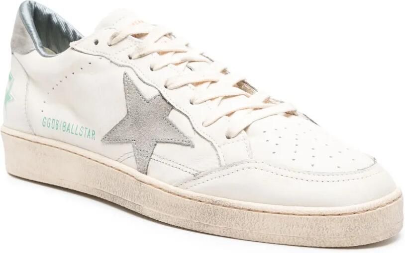 Golden Goose Ball Star leren sneakers Beige - Foto 2
