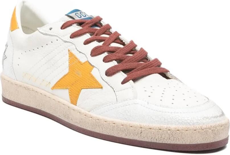 Golden Goose Ball Star leren sneakers Beige - Foto 2