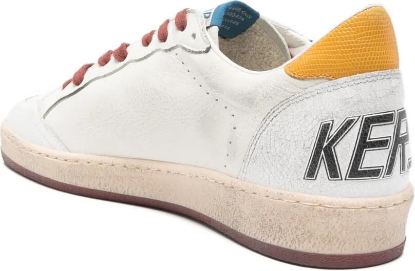Golden Goose Ball Star leren sneakers Beige - Foto 3