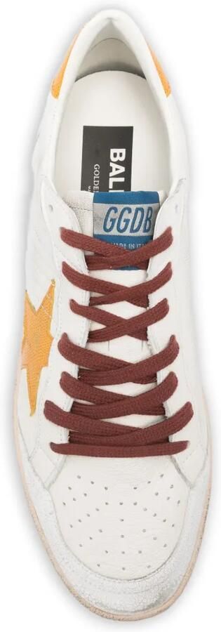Golden Goose Ball Star leren sneakers Beige - Foto 4