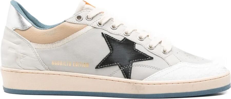 Golden Goose Ball Star leren sneakers Grijs